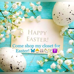 Come shop spring and Easter in my closet! Kate Spade ♠️ 🦋🐣🐇
